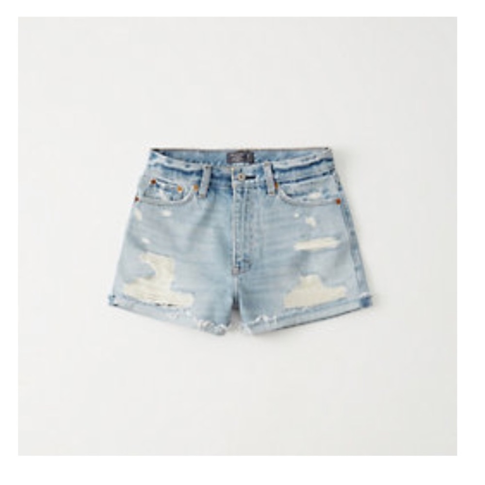 NWT Abercrombie & Fitch | High Rise Denim Shorts